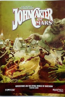 Cover for Modiphius · John Carter of Mars Players Guide John Carter RPG Supp. (Paperback Book) (2019)