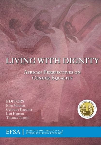 Cover for Elna Mouton · Living with dignity (Pocketbok) (2015)