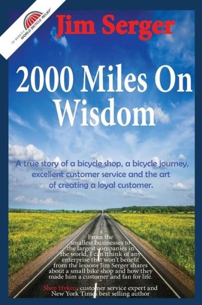 Cover for Jim Serger · 2000 Miles on Wisdom (Taschenbuch) (2015)