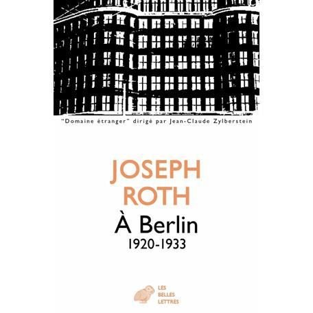 Cover for Joseph Roth · A Berlin (Paperback Book) (2013)