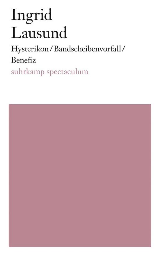 Cover for Lausund · Hysterikon / Bandscheibenvorfall/ (Book)