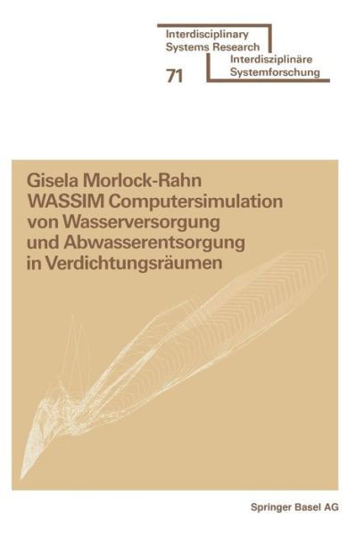 Cover for Morlock-Rahn · Wassim Computersimulation Von Wasserversorgung Und Abwasserentsorgung in Verdichtungsraumen (Paperback Book) [1979 edition] (1979)