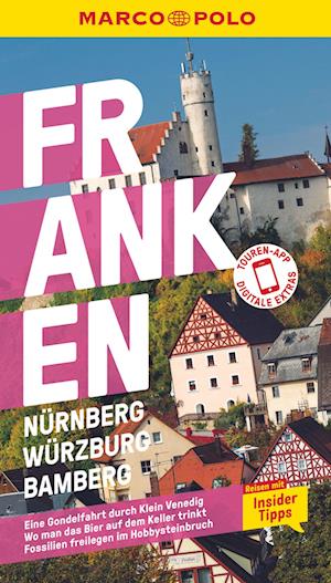 Cover for Nadine Luck · MARCO POLO Reiseführer Franken, Nürnberg, Würzburg, Bamberg (Bok) (2023)