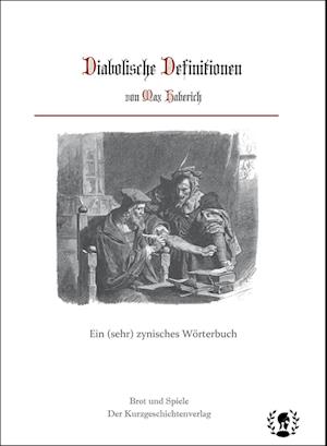 Cover for Max Haberich · Diabolische Definitionen (Book) (2022)