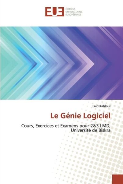 Cover for Kahloul · Le Génie Logiciel (Book) (2019)