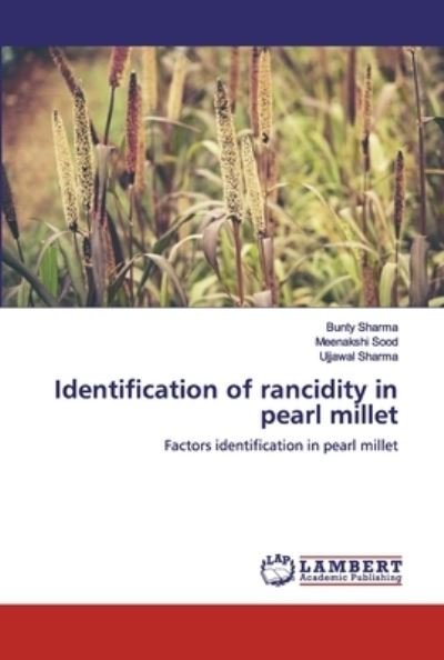 Cover for Sharma · Identification of rancidity in p (Book) (2020)