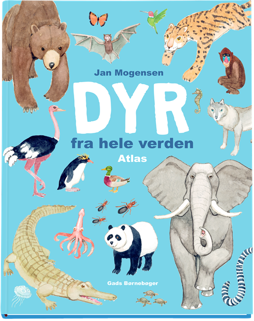 Cover for Jan Mogensen · Dyr fra hele verden (Bound Book) [1.º edición] (2021)