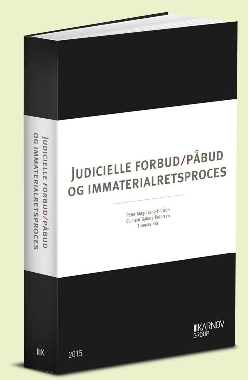 Cover for Clement Salung Petersen; Peter Møgelvang-Hansen; Thomas Riis · Judicielle forbud / påbud og immaterialretsproces (Gebundesens Buch) [1. Ausgabe] (2015)