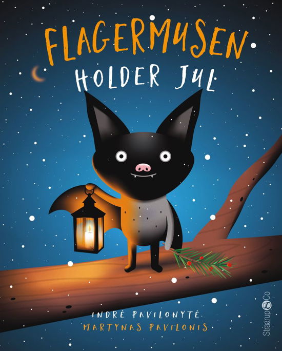 Indre Pavilonyté · Flagermusen holder jul (Hardcover Book) [1. Painos] (2024)