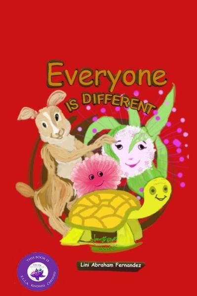 Cover for Lini Abraham Fernandez · EVERYONE IS DIFFERENT ( illustrated) - Alionanens in the Garden (Paperback Bog) (2021)