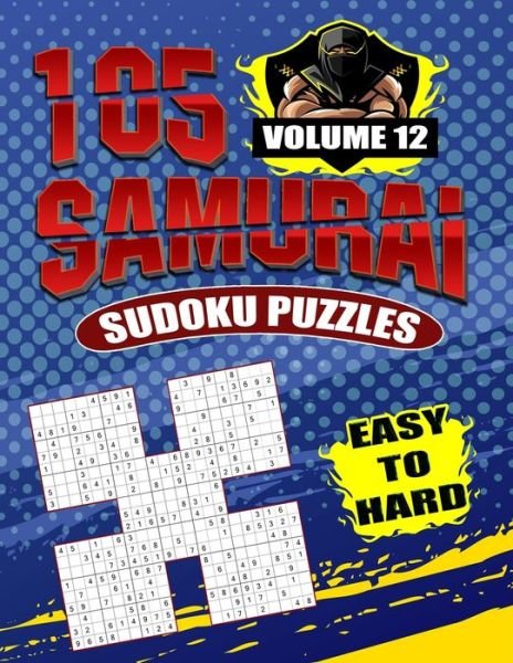 Cover for Bopuzzles · Samurai Sudoku Puzzles Easy To Hard Volume 12 (Paperback Book) (2020)