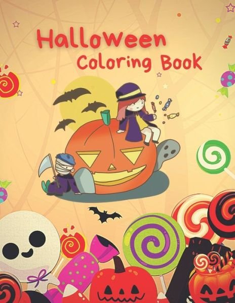 Cover for Doncia Valladolid · Halloween Coloring Book (Paperback Bog) (2020)