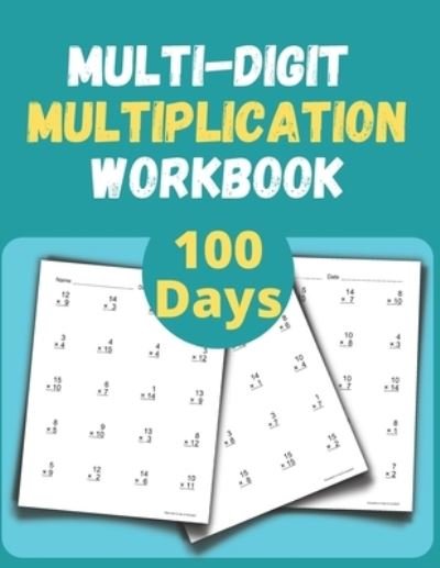 Cover for Sketch Book Edition · Multi digit multiplication workbook (Paperback Book) (2021)