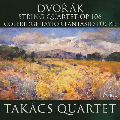Cover for Takacs Quartet · Dvorak: String Quartet Op. 106 &amp; Coleridge-taylor: Fant (CD) (2023)