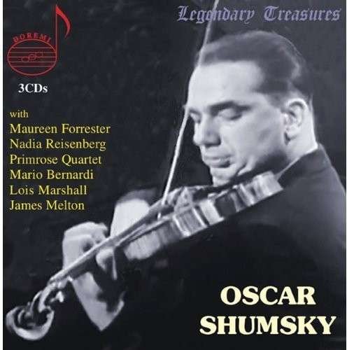 Cover for Shumsky / Bach,j.s / Buxtehude · Oscar Shumsky (CD) [Box set] (2014)
