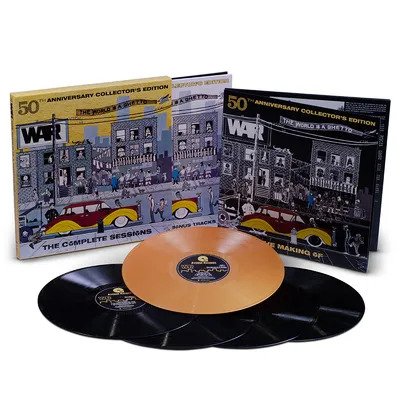 Cover for WAR · The World Is A Ghetto (50th Anniversary Collector’s Edition) (LP) [Black Friday 2023 edition] (2023)