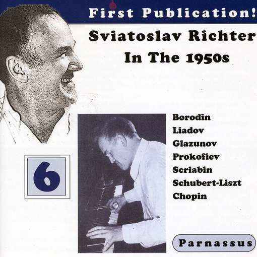 In the 1950's 6 - Sviatoslav Richter - Muziek - PARNASSUS - 0606345004132 - 27 april 2010