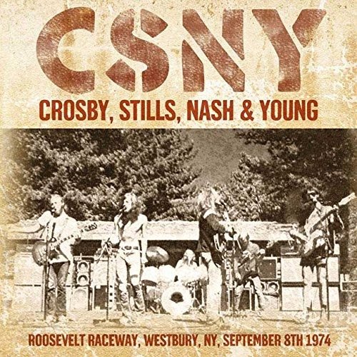 Cover for Crosby, Stills, Nash &amp; Young · Roosevelt Raceway 1974 (Fm) (LP) (2019)