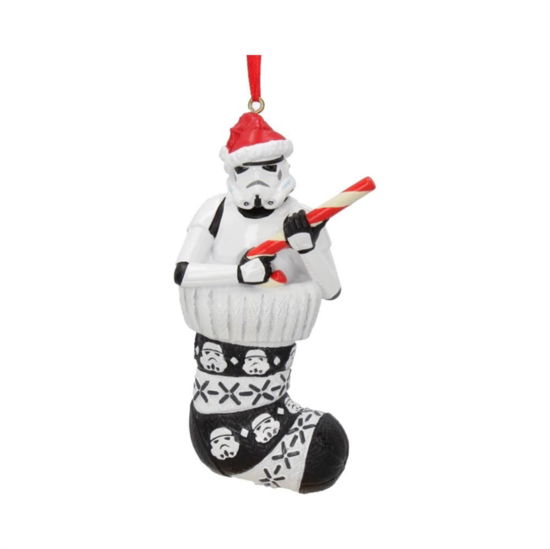 Stormtrooper In Stocking Hanging Ornament 11.5cm - Stormtrooper - Koopwaar - STORMTROOPER - 0801269145132 - 1 november 2021