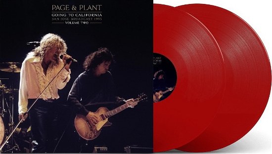 Cover for Page &amp; Plant · Going to California Vol. 2 (Red Vinyl 2lp) (LP) (2024)