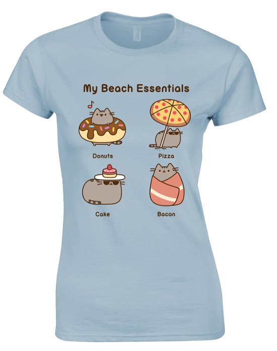 Cover for Pusheen · Beach Essentials (T-shirt) [size L] [Blue edition] (2016)