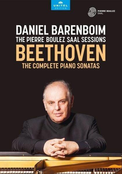 Cover for Beethoven / Barenboim,daniel · Complete Piano Sonatas (DVD) (2022)