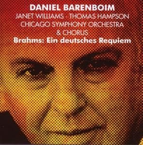 Cover for Daniel Barenboim · Brahms : Ein Deutsches Requiem (CD) (2008)