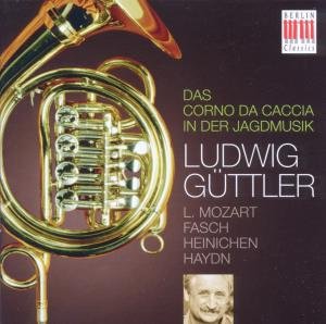 Cover for Guttler / Virtuosi Saxoniae · Corno Da Caccia in Hunting Music (CD) (2011)