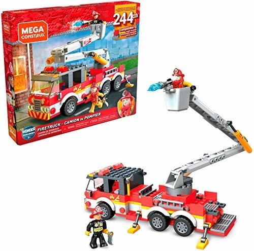 Cover for Mega Construx Wonder Builders Fire Truck (Toys) (2019)