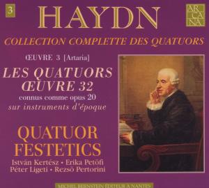 Collection Complete Des Quatuors 3 - Haydn / Quatuor Festetics - Music - ARCANA - 3464858024132 - May 12, 2009