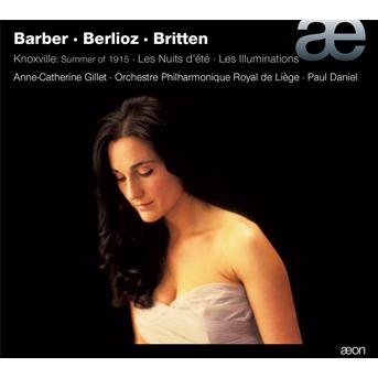 Cover for Gillet/po De Liege / Daniel · Barber / Berlioz / Knoxville (CD) [Digipak] (2011)