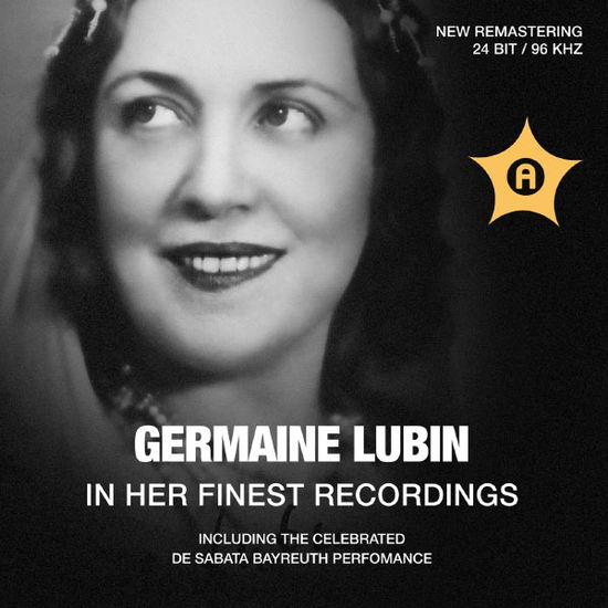 Cover for Wagner / Weber / Reyer / Chopin / Lubin · Germaine Lubin-her Finest (CD) (2012)