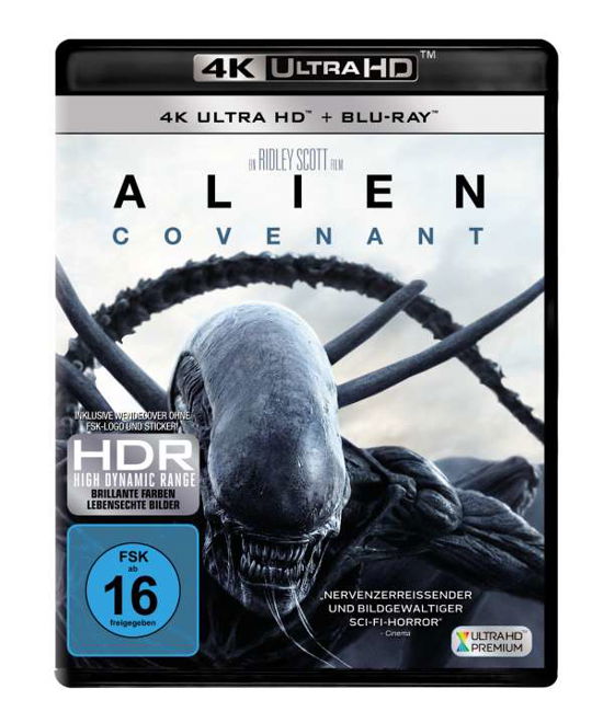 Alien: Covenant  (+ BR) - V/A - Elokuva -  - 4010232071132 - torstai 28. syyskuuta 2017