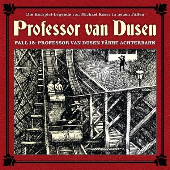 Cover for Vollbrecht,bernd / Tegeler,nicolai · Professor Van Dusen Fährt Achterbahn (Neue Fälle 1 (CD) (2017)