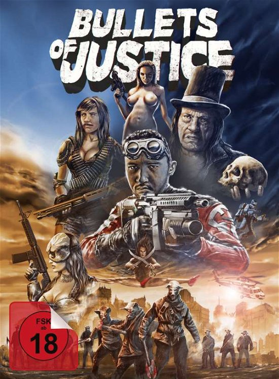 Cover for Valeri Milev · Bullets of Justice (Uncut)-2-disc Limited Collec (Blu-ray) (2021)