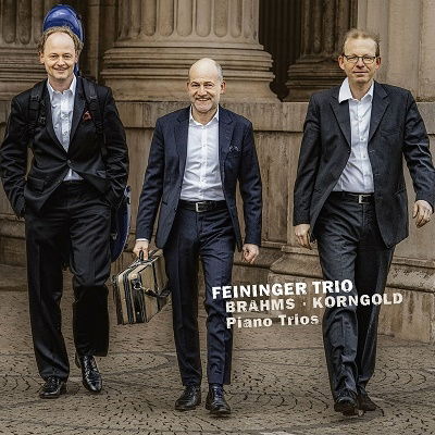 Brahms & Korngold, Piano Trios - Feininger Trio - Musikk - AVI - 4260085535132 - 23. september 2022