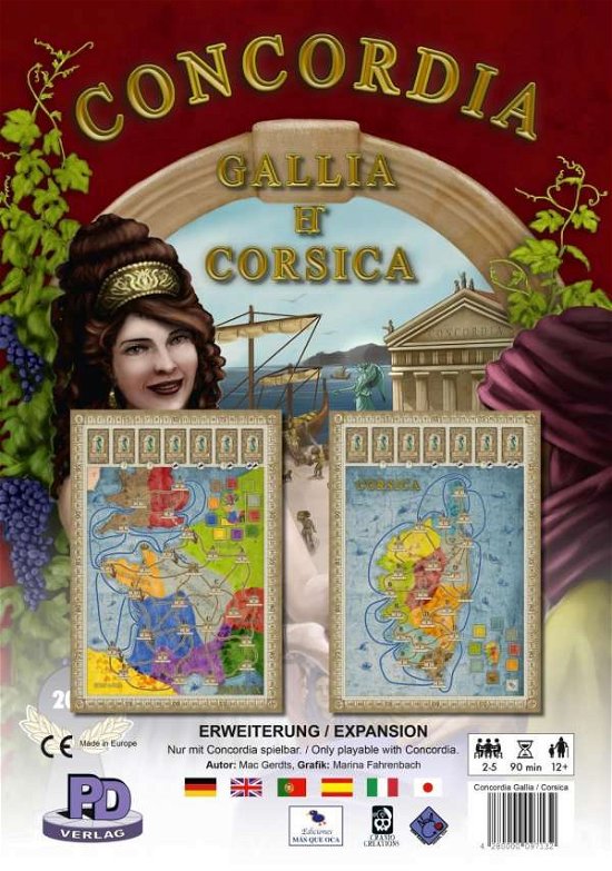 Cover for Mac Gerdts · Concordia Board Game: Gallia And Corsica Map Expansion (SPILL)
