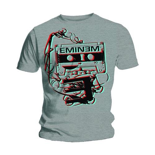Cover for Eminem · Eminem Unisex T-Shirt: Tape (T-shirt) [size S] [Grey - Unisex edition] (2015)