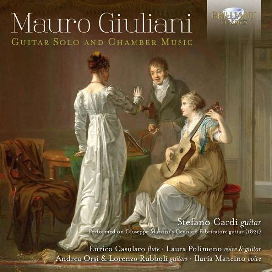 Cover for M. Giuliani · Guitar Solo and Chamber Music (CD) (2019)