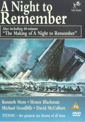 A Night To Remember - A Night to Remember - Filmes - ITV - 5037115000132 - 19 de junho de 2007