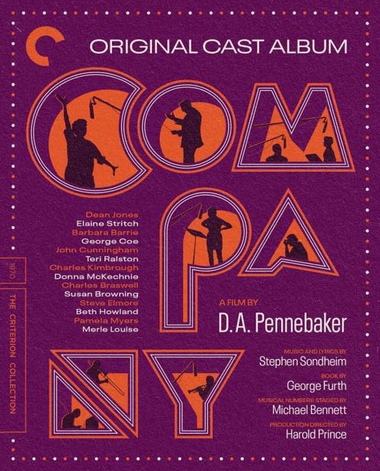 Cover for Musical · Original Cast Album - Company Criterion Collection (Blu-ray) (2021)