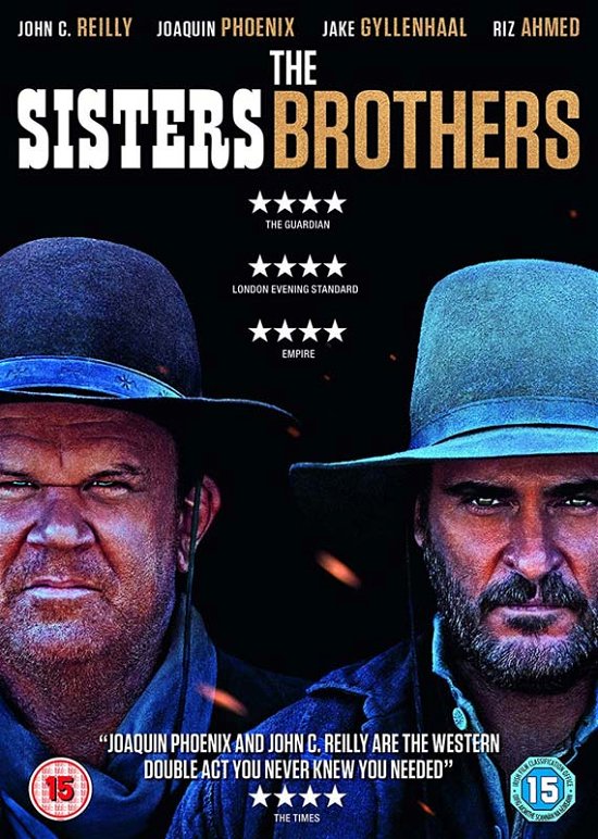 Cover for Sisters Brothers the DVD · The Sisters Brothers (DVD) (2019)