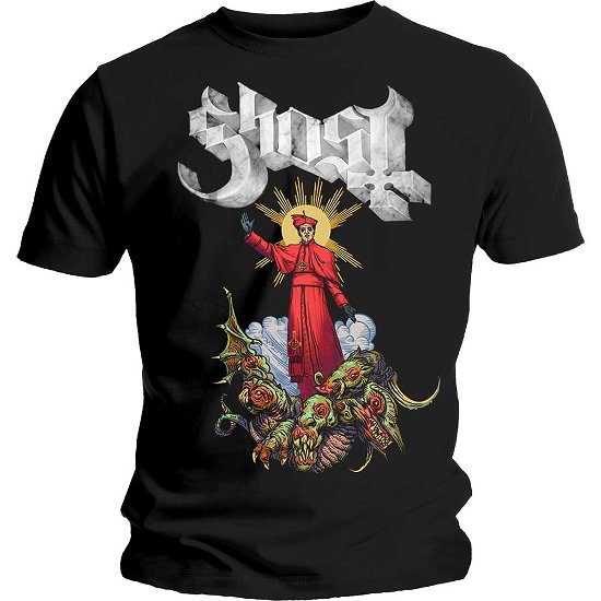 Ghost Unisex T-Shirt: Plague Bringer - Ghost - Fanituote - MERCHANDISE - 5056170639132 - tiistai 14. tammikuuta 2020
