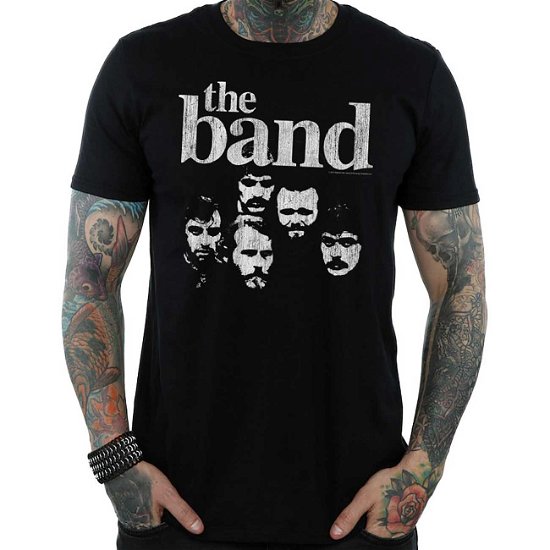 Cover for Band - The · The Band Unisex T-Shirt: Heads (T-shirt) [size S] [Black - Unisex edition]