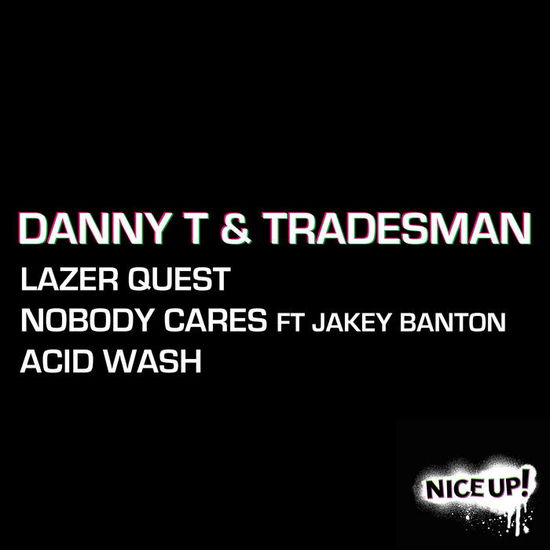 Cover for Danny T &amp; Tradesman · Lazer Quest Ep (LP) (2022)