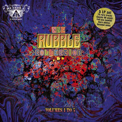 Rubble Collection 1-5 / Various - Rubble Collection 1-5 / Various - Musik - Pilot Records - 5059179000132 - 28. august 2012