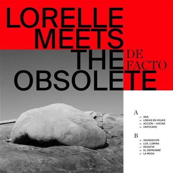Cover for Lorelle Meets The Obsolete · De Facto (CD) (2019)