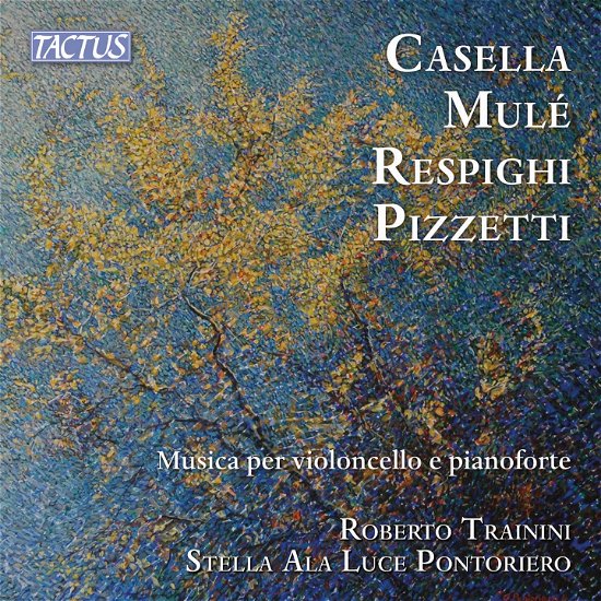 Casella / Respighi / Trainini · Music for Cello & Piano (CD) (2024)