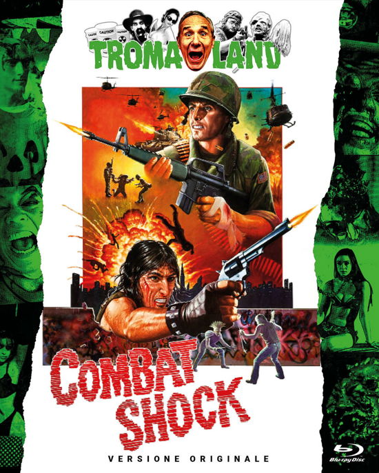 Cover for Labar Stork · Combat Shock (Blu-Ray) (2022)