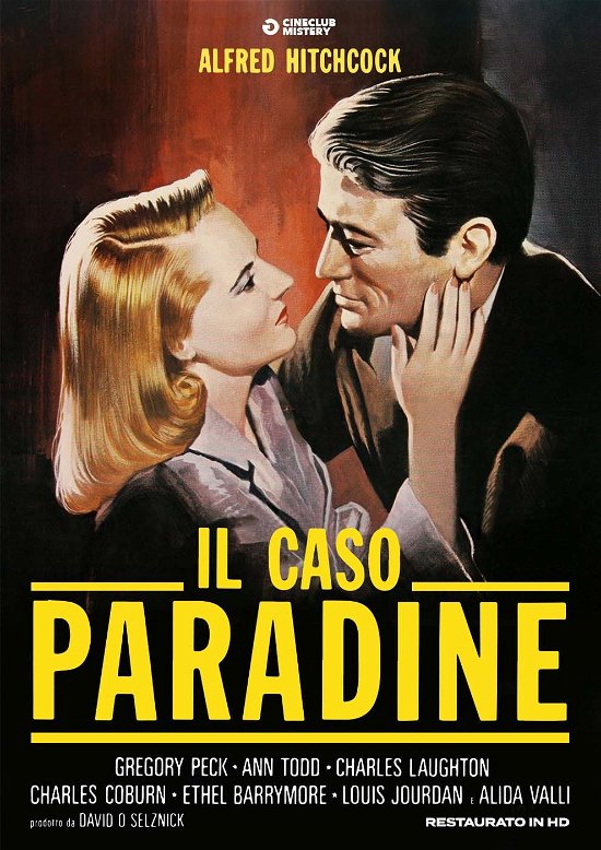 Cover for Caso Paradine (Il) (Restaurato (DVD) (2022)